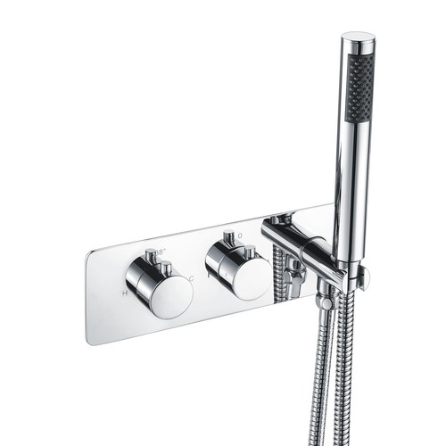 Chrome outlet concealed - chrome,
