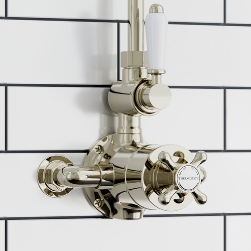 Twin shower valve tap downton - shower,