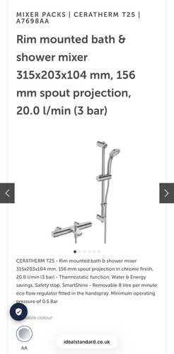 Ideal standard ceratherm - ceratherm, t25