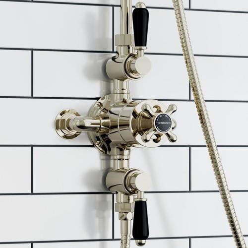 Triple shower valve - shower, tap